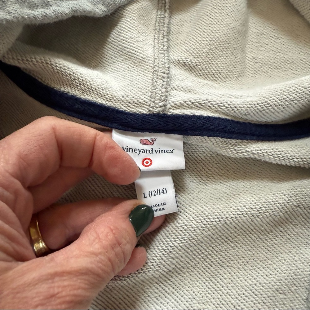 Vineyard Vines for Target Youth Fill Zip Youth Hoodie Size Large (12/14) - Picture 6 of 10